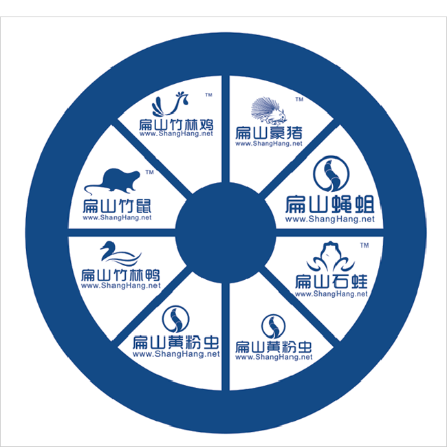 竹鼠石哇標誌設計