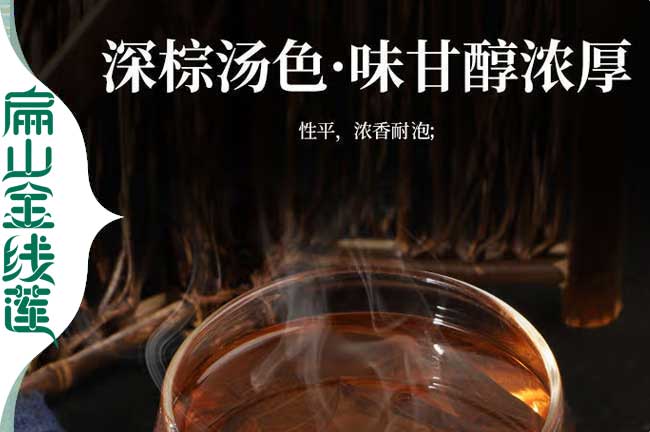 九（jiǔ）江金線蓮泡茶